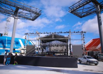 Visita técnica alinha festa de lançamento do 57º Festival de Parintins