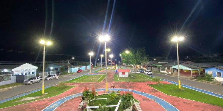 Município de Guajará recebe sistema de iluminação LED