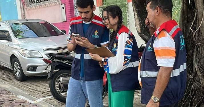 Aplicativo ArcGIS recebe testes de monitoramento no Centro de Manaus