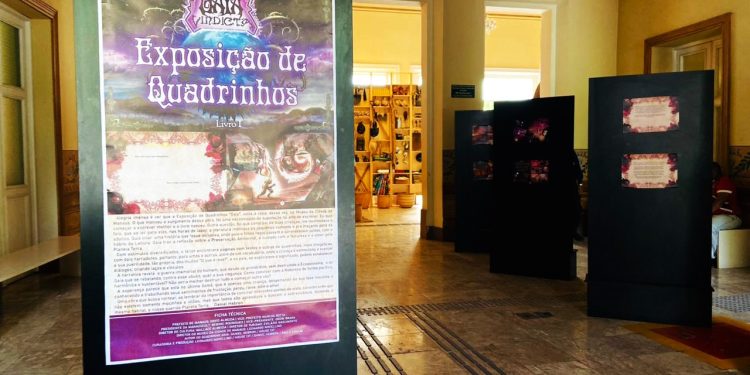 Exposição de quadrinhos “Gaia” na 22ª Semana Nacional de Museus