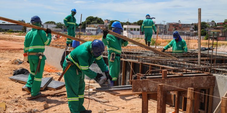 Construção da Estação de Tratamento de Esgoto para Integração com Prosamin+