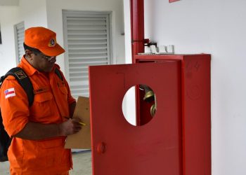 Corpo de Bombeiros inspeciona Bumbódromo para Festival de Parintins