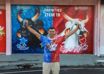 Aeroporto Júlio Belém ganha toque de arte parintinense para o Festival de Parintins 2024