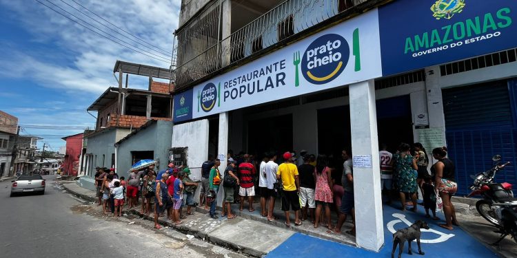 Governo do Amazonas inaugura mais uma unidade do Prato Cheio