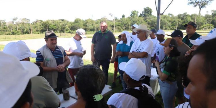 Sepror promove Dia de Campo sobre técnicas de piscicultura em Careiro Castanho