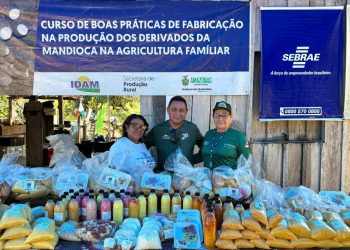 Agricultores familiares participam do Dia de Campo da Mandioca em Itacoatiara