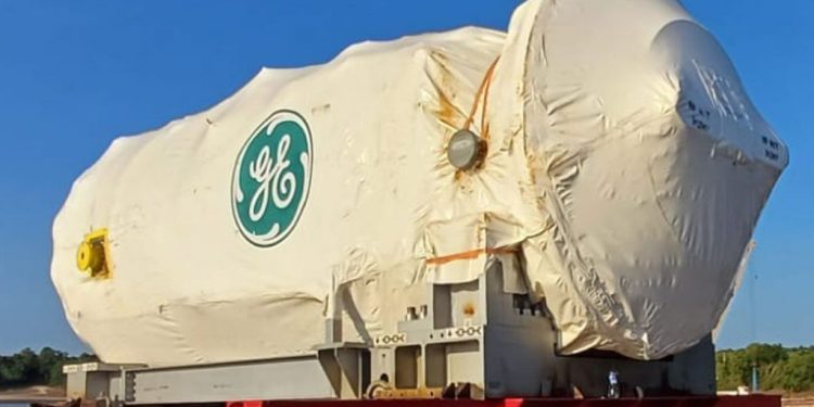 Eneva recebe segunda turbina e gerador no Complexo Termelétrico Azulão 950