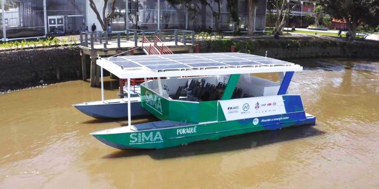UFPA e Norte Energia Lançam o Primeiro Barco Elétrico da Amazônia