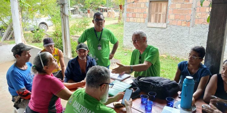 Técnicos da ADS oferecem consultoria técnica para produtores da zona rural de Manaus