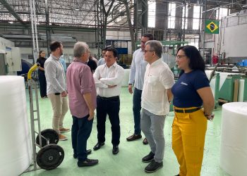 Alfatec apresenta tecnologias pioneiras de solda para comitiva da Suframa