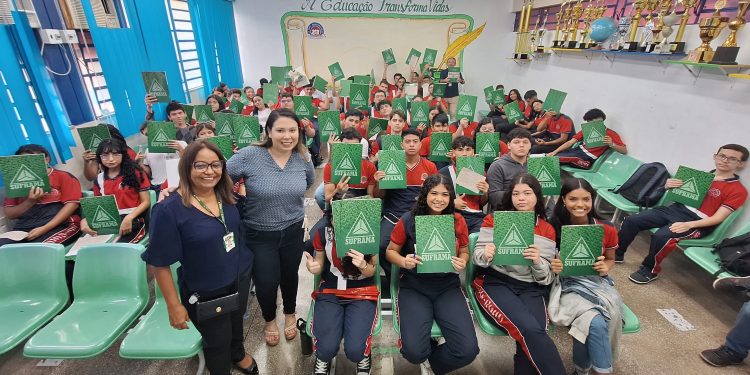 Mais uma instituição da zona Norte de Manaus recebe ação do ‘Suframa nas Escolas’