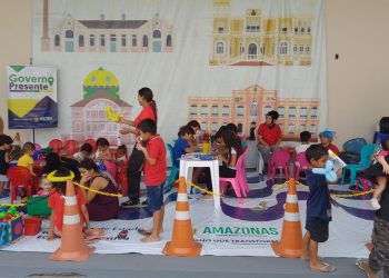 Circuito infantil e visitas à Biblioteca compõem a programação das atividades lúdicas