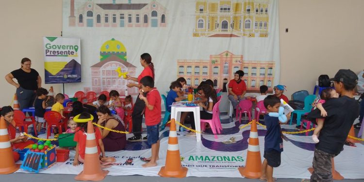 Circuito infantil e visitas à Biblioteca compõem a programação das atividades lúdicas