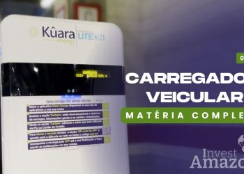 Kûara Energy e Liteon inauguraram eletroposto em shopping de Manaus