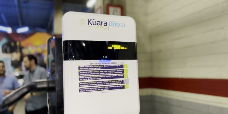 Kûara Energy e Liteon inauguraram eletroposto em shopping de Manaus