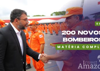 Wilson Lima realiza formatura de 200 novos soldados do Corpo de Bombeiros