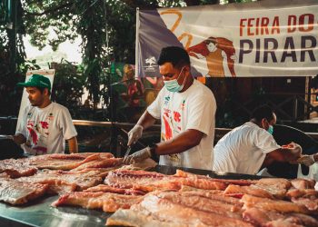 Feira do Pirarucu oferece pescado sustentável com valores a partir de R$ 6