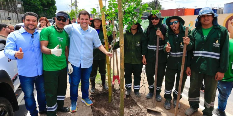 Plano de arborização 2025 prevê 15 mil mudas em Manaus