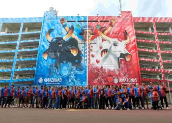 Parintins se transforma em galeria a céu aberto na 4ª edição do Projeto Galeria Cidade Aberta