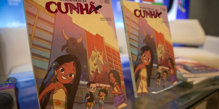 HQ As Aventuras da Cunhã estreia na Bienal do Livro 2025