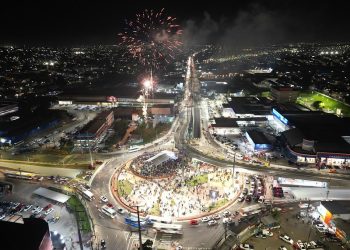 Complexo Viário Rei Pelé é inaugurado em Manaus