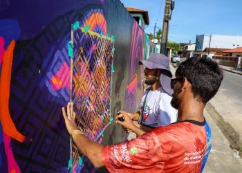 Festival de Parintins 2025: artistas do projeto ‘Galeria Cidade Aberta’ falam sobre as obras e inspirações