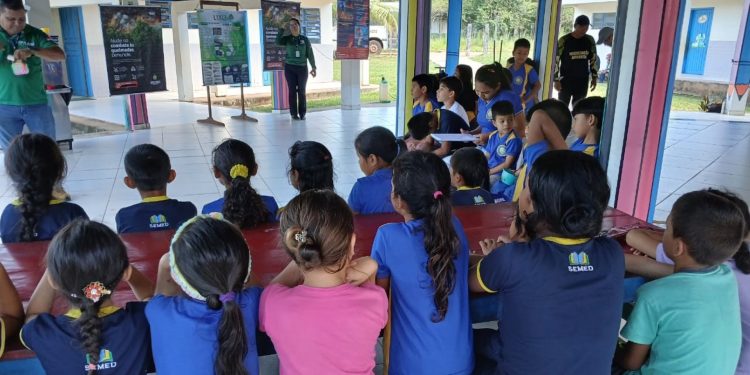 Ipaam inicia campanha de educação ambiental em Autazes