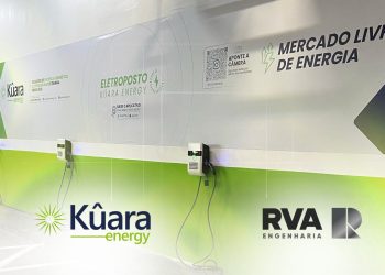 Novo eletroposto inaugurado em Manaus pela Kûara Energy em parceria com a RVA Engenharia