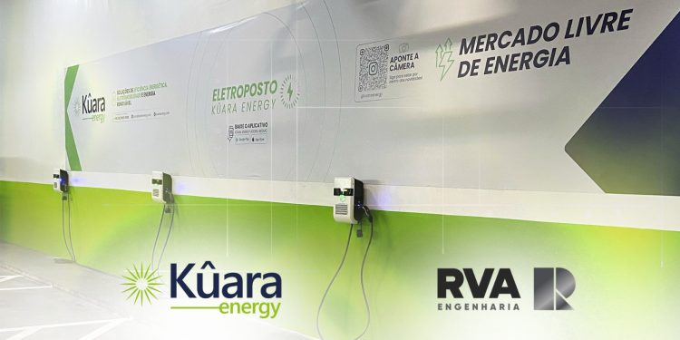 Novo eletroposto inaugurado em Manaus pela Kûara Energy em parceria com a RVA Engenharia