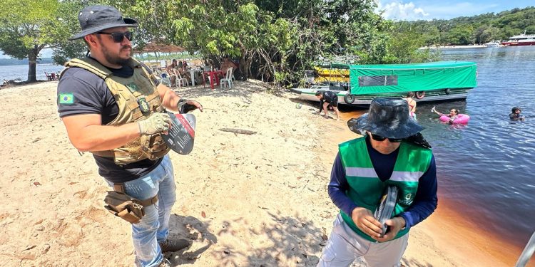 Fiscalização ambiental Praia do Tupé Manaus – Regras, normas e preservação