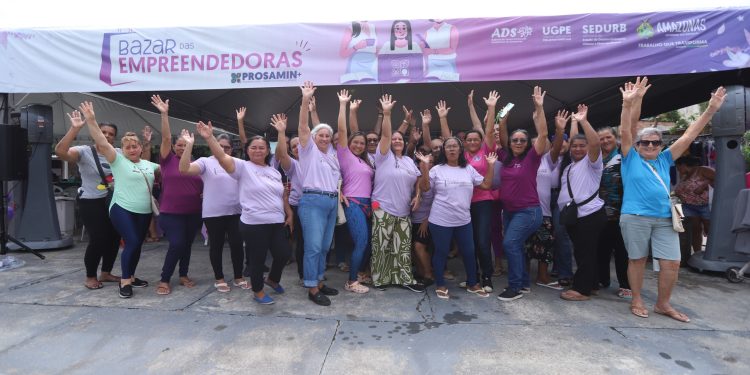 Bazar das Mulheres Empreendedoras impulsiona geração de renda no Prosamin+