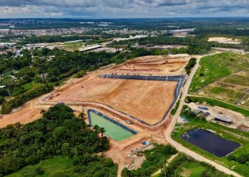Novo aterro sanitário de Manaus atinge 75% da primeira célula