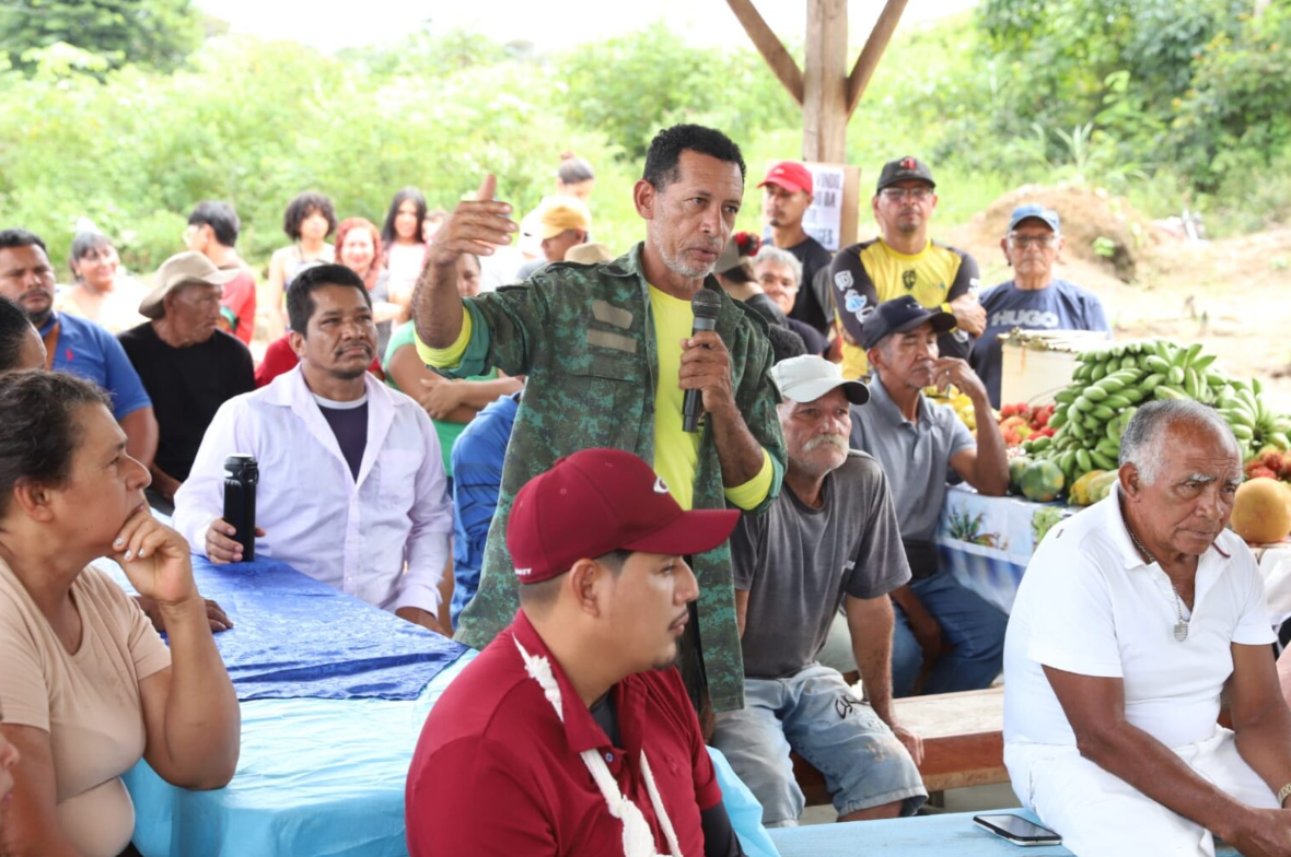 Agricultura familiar Sepror visita associação rural em Rio Preto da Eva