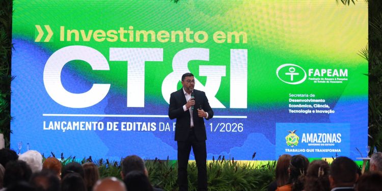 Governador Wilson Lima lança maior volume de editais de CT&I da história do estado, com investimento superior a R$ 81 milhões