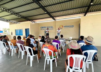 Agricultores de Manaquiri participam de cursos sobre horta caseira e cultivo da melancia
