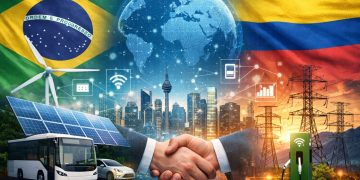 Parceria entre Brasil e Colômbia impulsiona transição energética urbana