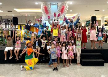 “Páscoa Encantada” terá escultura de 3 metros e caça aos doces no Shopping Grande Circular