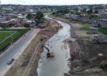 Prefeitura de Manaus avança na requalificação do igarapé do Mindu com soluções sustentáveis