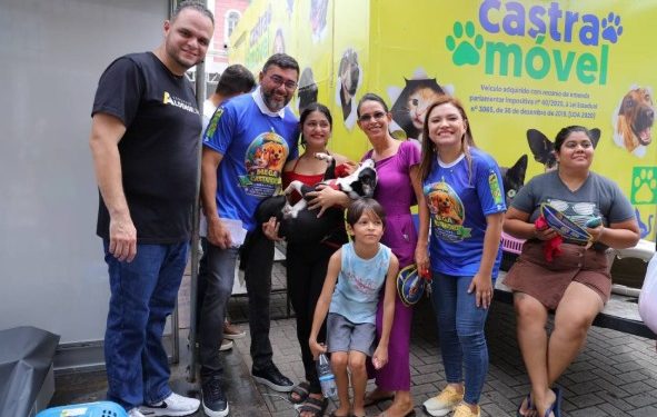 Mutirão histórico de castração mobiliza equipes e atende mais de 2 mil pets em ação inédita no Amazonas