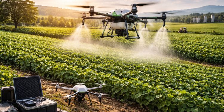 Drones agrícolas avançam no Brasil e já somam 35 mil equipamentos em operação