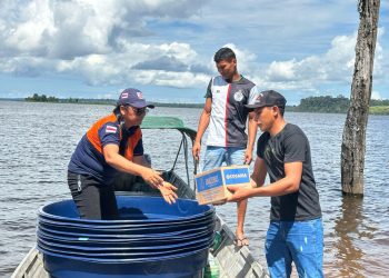 Governo do Amazonas divulga novo boletim da cheia com alerta em 31 municípios