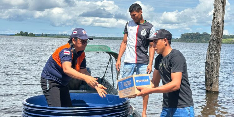 Governo do Amazonas divulga novo boletim da cheia com alerta em 31 municípios