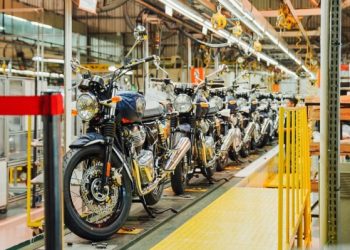 Produção de motocicletas cresce e atinge maior nível para o período em 18 anos