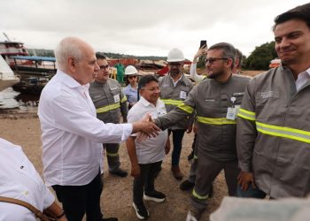 Vice-governador Serafim Corrêa destaca potencial energético do Amazonas em visita ao Complexo Azulão
