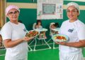 Merendeiras da Prefeitura de Manaus celebram papel no aprendizado e disputam prêmio nacional de alimentação escolar