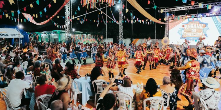 Arraial do Comerciário acontece dia 5 de junho com entrada gratuita, no Sesc Ler Cidade Nova