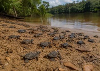 Ipaam reforça conservação de quelônios amazônicos durante oficina em evento nacional