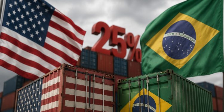 EUA avaliam impor tarifa adicional de 25% sobre produtos brasileiros e ampliam tensão comercial