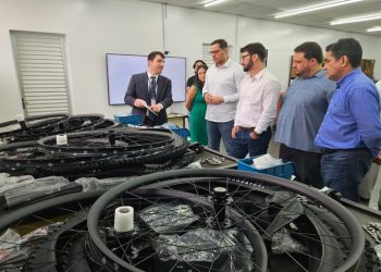 Suframa visita fabricante de bicicletas elétricas e conhece plano de expansão no Polo Industrial de Manaus