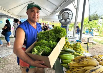 Agricultura familiar ganha espaço em feiras realizadas pela ADS na capital